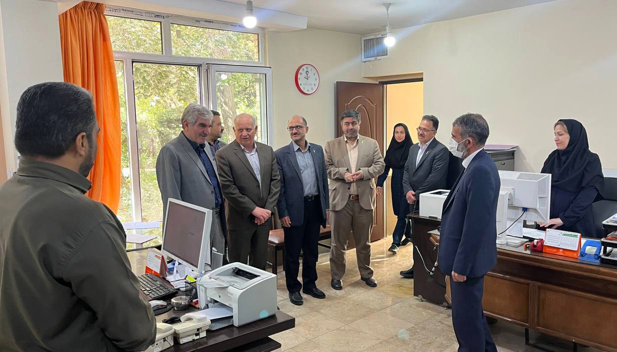 بازدیدجناب آقای دکتر علی اکبری، ریاست محترم دانشگاه جامع علمی- کاربردی کشور